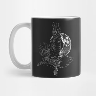 Raven in Flight Mug